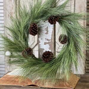 Primitive Long Needle Pine Wreath